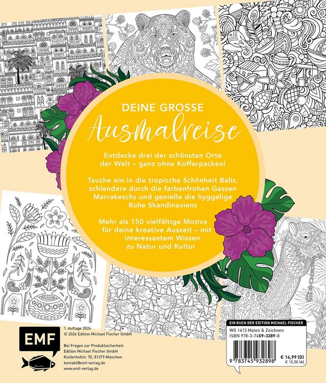 Produktbild: Meine gro&szlig;e Ausmalwelt &ndash;&nbsp;Sehnsuchtsorte