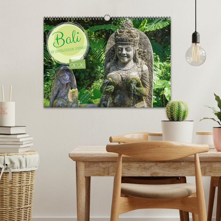 Produktbild: Bali, die unvergleichliche Sch&ouml;nheit (Wandkalender 2026 DIN A3 quer), CALVENDO Monatskalender