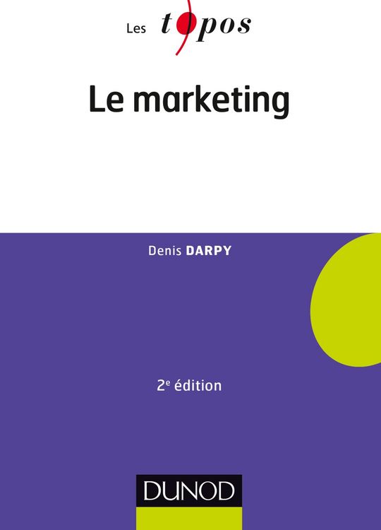 Produktbild: Le marketing - 2e &eacute;dition