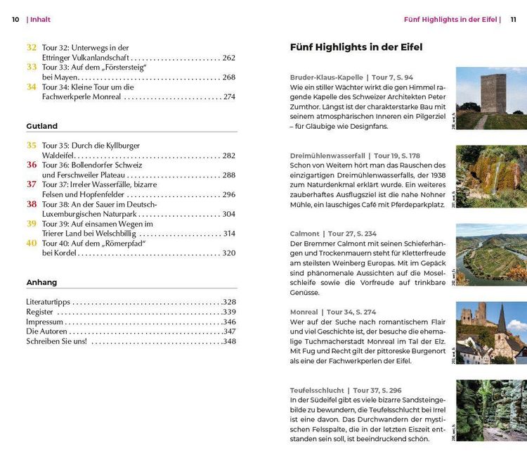 Produktbild: Reise Know-How Wanderf&uuml;hrer Eifel : 40 Wanderungen, mit GPS-Tracks