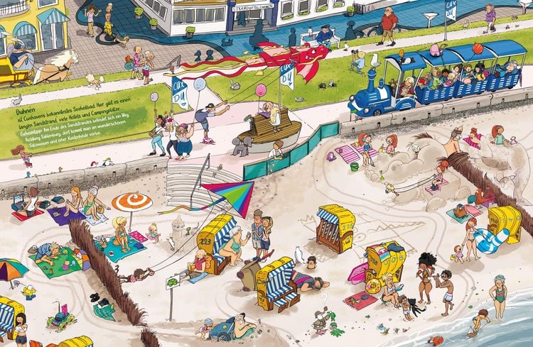 Produktbild: Das Cuxhaven Wimmelbuch