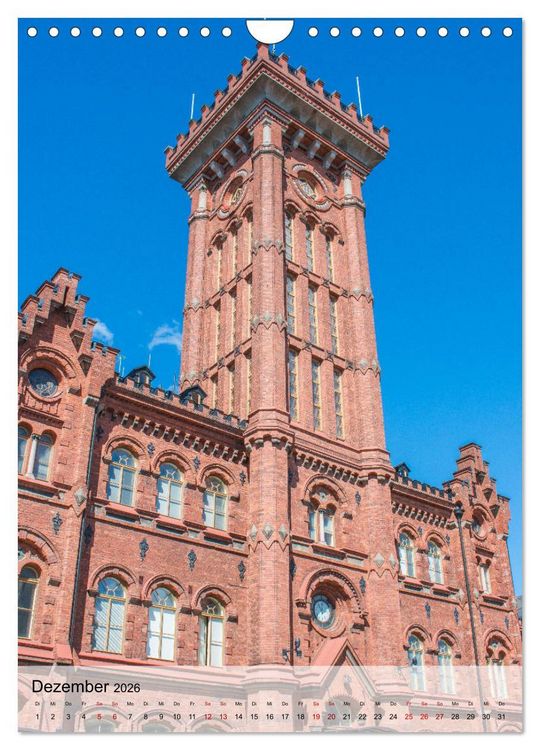 Produktbild: Helsinki - Sehensw&uuml;rdigkeiten (Wandkalender 2026 DIN A4 hoch), CALVENDO Monatskalender