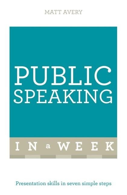 Produktbild: Public Speaking In A Week