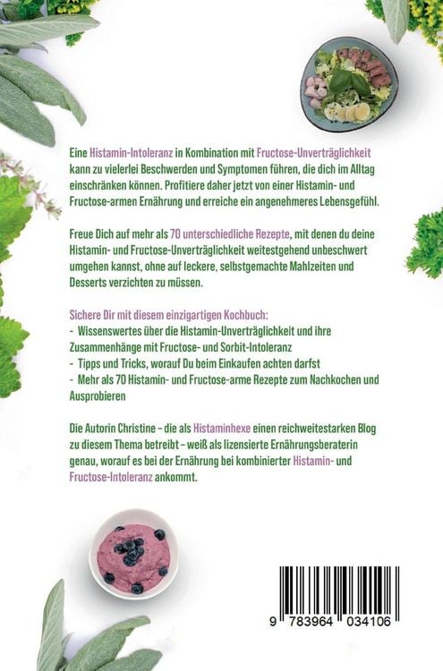 Produktbild: Beschwerdefrei leben &ndash; Das histamin- und fructosearme Kochbuch