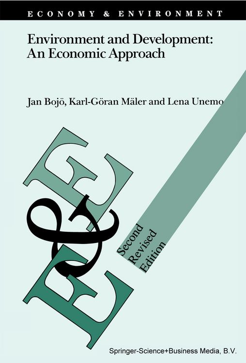 Produktbild: Environment and Development: An Economic Approach