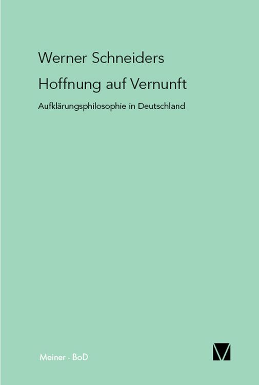Produktbild: Hoffnung auf Vernunft