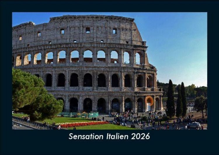 Produktbild: Sensation Italien 2026 Fotokalender DIN A5