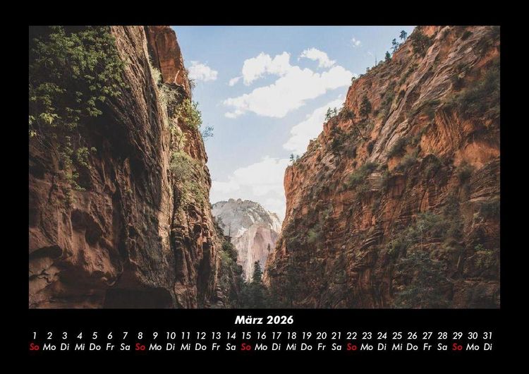 Produktbild: Naturlandschaften 2026 Fotokalender DIN A3