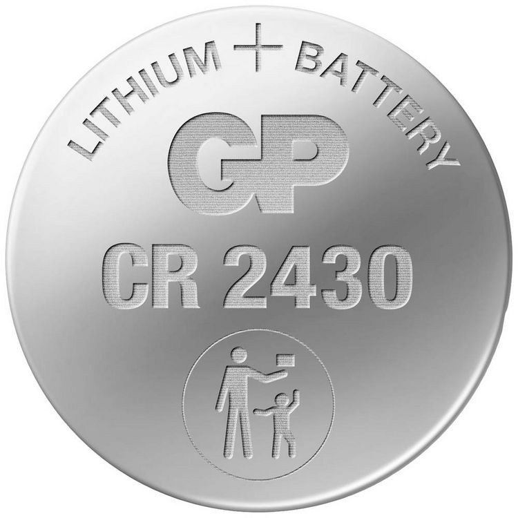 Produktbild: GP Knopfzelle CR2430 3V 1 St. 300 mAh Lithium GPCR2430STD738C1