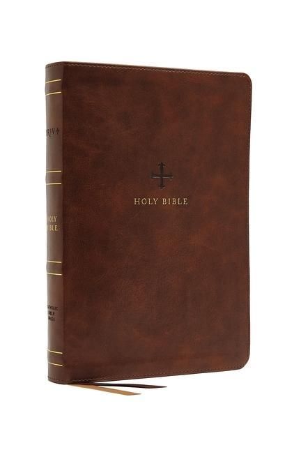 Produktbild: NRSV, Catholic Bible, Thinline Edition, Leathersoft, Brown, Comfort Print
