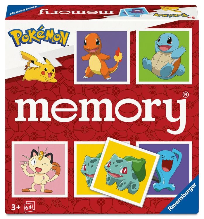 Produktbild: memory&reg; Pok&eacute;mon - Gesellschaftsspiel & Brettspiel ab 3 Jahre