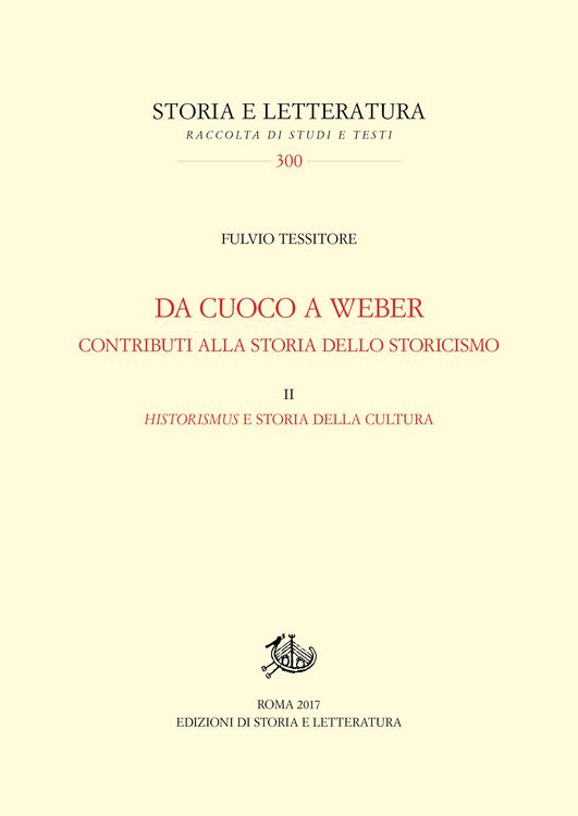 Produktbild: Da Cuoco a Weber. Contributi alla storia dello storicismo