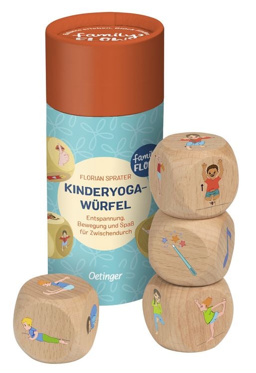 Produktbild: FamilyFlow. Kinderyoga-W&uuml;rfel