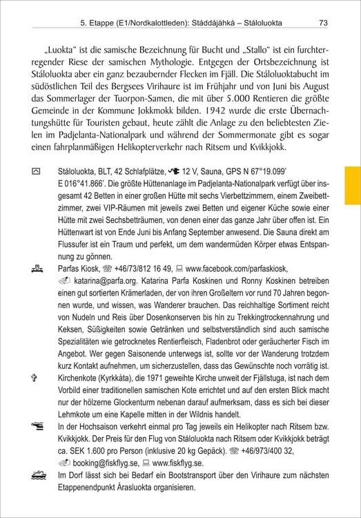 Produktbild: Nordkalottleden &uuml;ber den E1 von Kvikkjokk/Sulitjelma nach Kautokeino