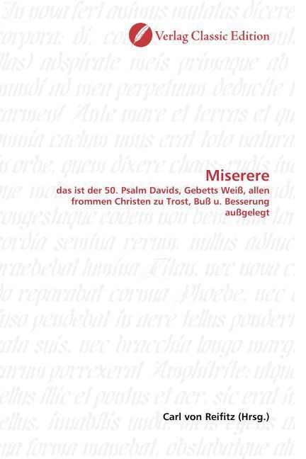 Produktbild: Miserere