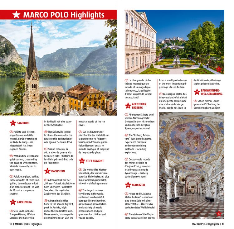 Produktbild: MARCO POLO Regionalkarte &Ouml;sterreich 02 Salzburg, K&auml;rnten, Steiermark 1:200.000