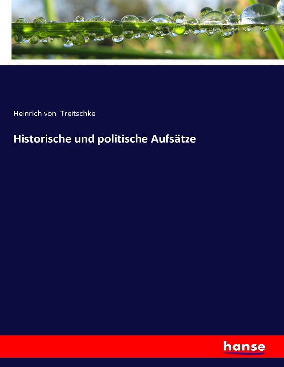 Produktbild: Historische und politische Aufs&auml;tze