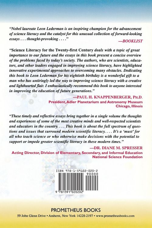 Produktbild: Science Literacy for the Twenty-First Century