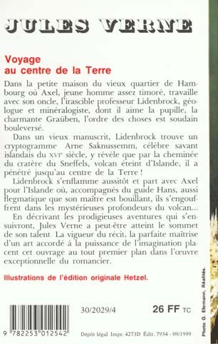 Produktbild: Voyage au centre dae la terre
