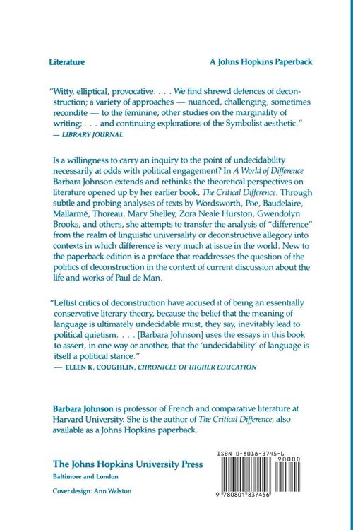 Produktbild: A World of Difference