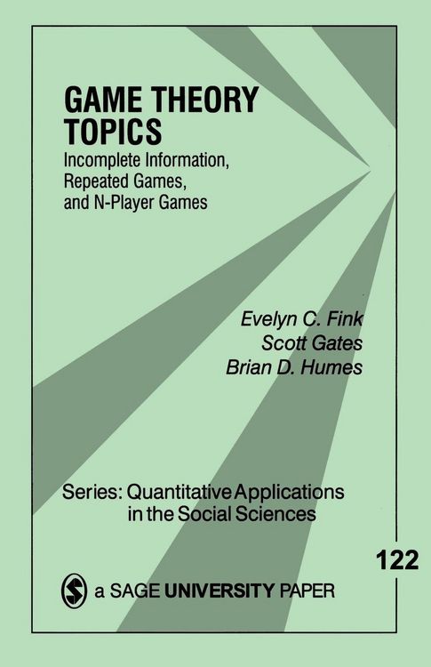 Produktbild: Game Theory Topics
