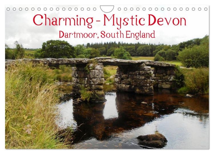 Produktbild: Charming - Mystic Devon Dartmoor, South England (Wall Calendar 2026 DIN A4 landscape), CALVENDO 12 Month Wall Calendar