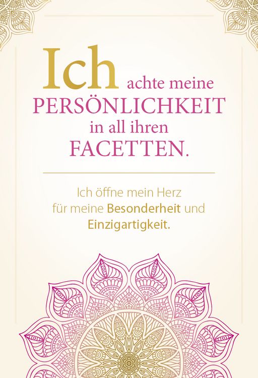 Produktbild: Sei du selbst, und lebe deine ganze Kraft - Meditationskarten f&uuml;r ein selbstbestimmtes Leben in Freiheit und Liebe