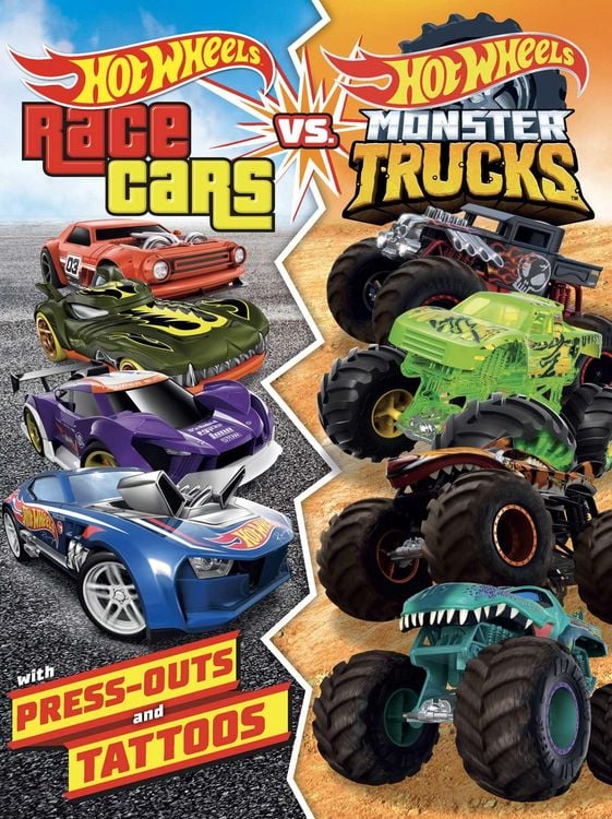 Produktbild: Hot Wheels: Race Cars vs. Monster Trucks