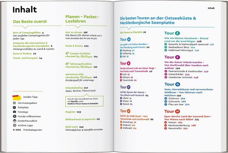 Produktbild: MARCO POLO Camper Guide Ostseek&uuml;ste & Mecklenburgische Seenplatte