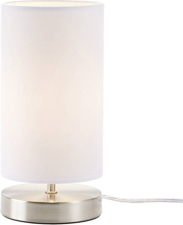 Produktbild: Brilliant Claire 13247/05 Nachttischlampe Energiesparlampe, Halogen E14 40W Wei&szlig;