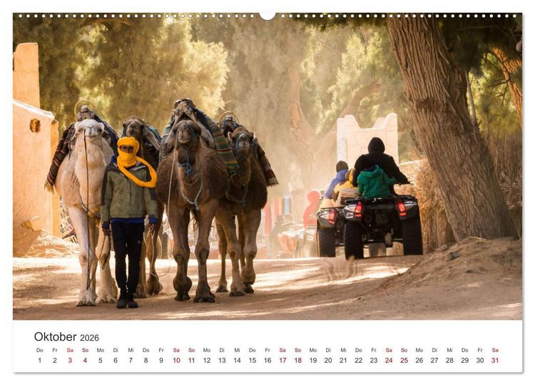 Produktbild: Tunesien - Das beeindruckende Land in Nordafrika. (Wandkalender 2026 DIN A2 quer), CALVENDO Monatskalender
