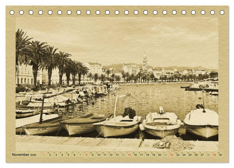 Produktbild: Kroatien (Tischkalender 2026 DIN A5 quer), CALVENDO Monatskalender