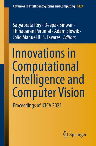 Produktbild: Innovations in Computational Intelligence and Computer Vision