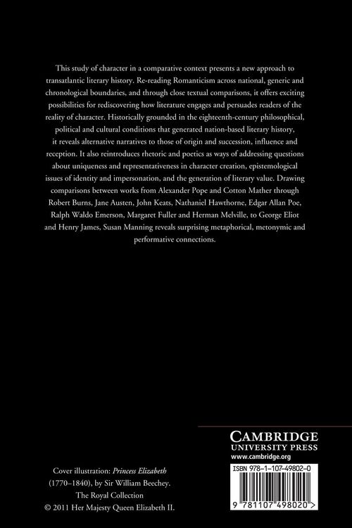 Produktbild: Poetics of Character