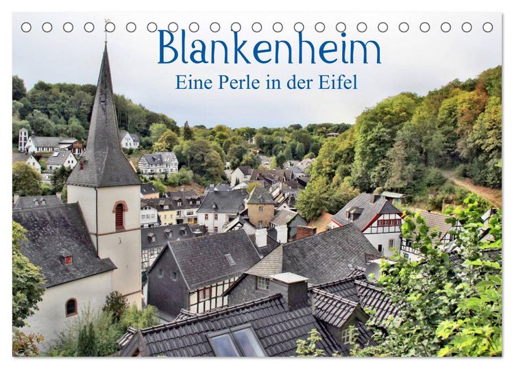Produktbild: Blankenheim - Eine Perle in der Eifel (Tischkalender 2026 DIN A5 quer), CALVENDO Monatskalender