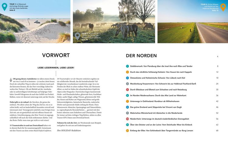 HOLIDAY Reisebuch: Einfach losfahren – neue Roadtrips vor der Haustür