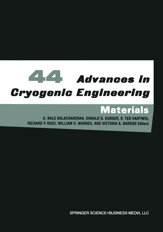 Produktbild: Advances in Cryogenic Engineering Materials
