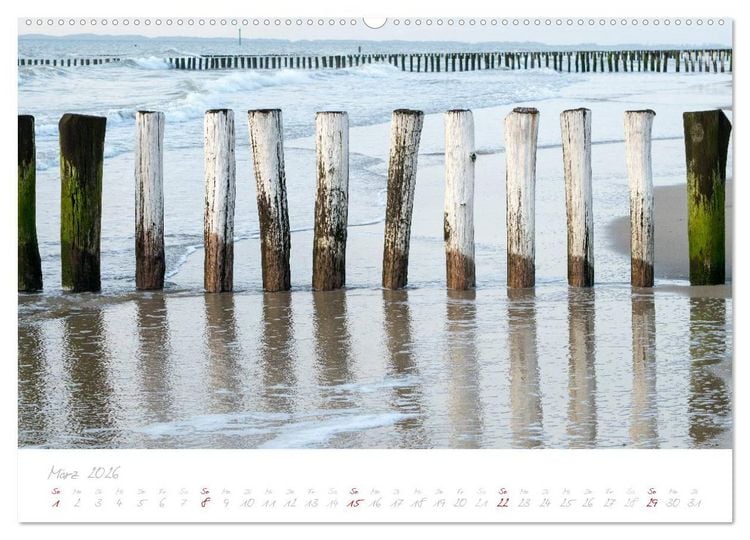Produktbild: Zeeland (Wandkalender 2026 DIN A2 quer), CALVENDO Monatskalender
