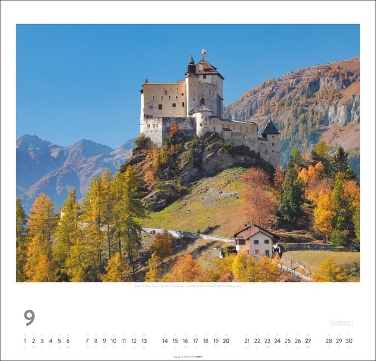 Produktbild: Schweiz Kalender 2026 - Schönste Landschaften und Ansichten
