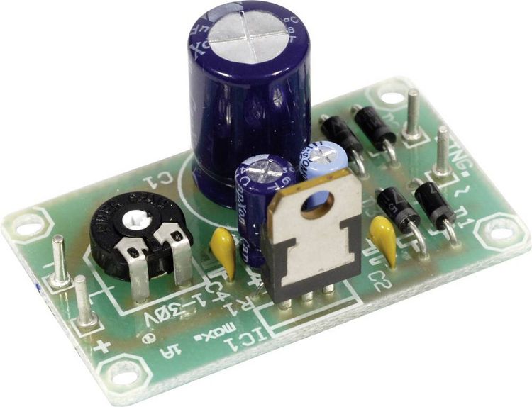 Produktbild: H-Tronic 130312 Spannungsregler - Baustein 1A