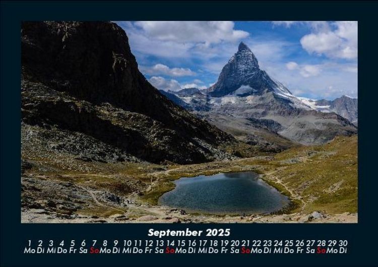 Produktbild: Landschaftskalender 2025 Fotokalender DIN A5