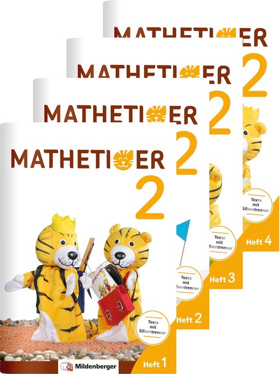 Produktbild: Mathetiger 2 - Jahreszeiten-Hefte - Neubearbeitung