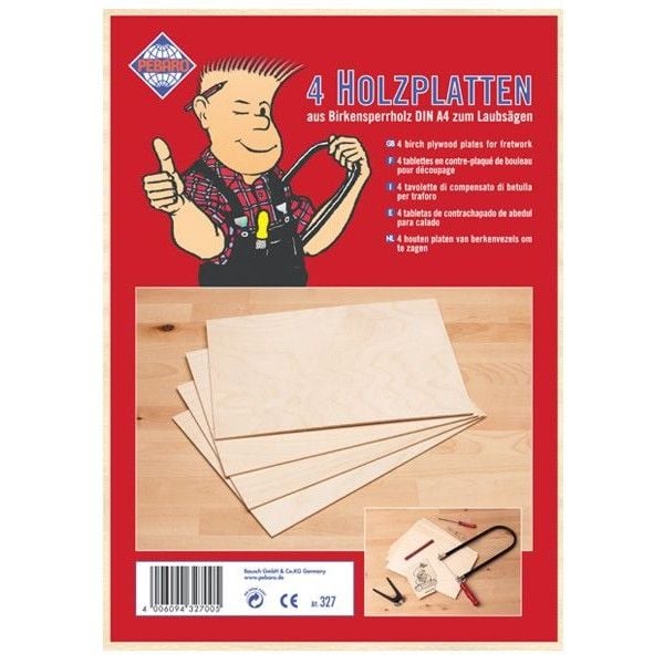 Produktbild: PEBARO 130-5 - Laubs&auml;gebl&auml;tter f&uuml;r Holz und Kunststoff, Standard Qualit&auml;t, St&auml;rke 5, 12 St&uuml;ck