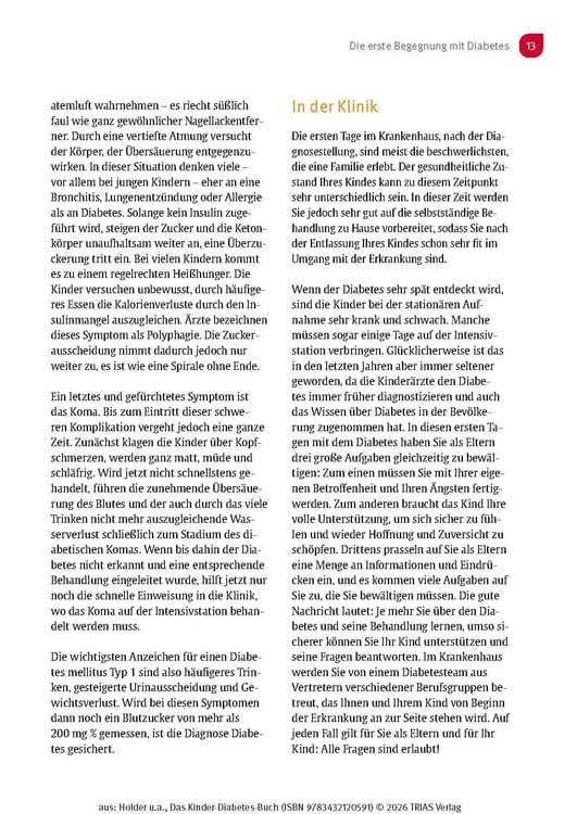 Produktbild: Das Kinder-Diabetes-Buch