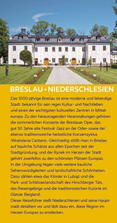 Produktbild: TRESCHER Reisef&uuml;hrer Breslau und Niederschlesien
