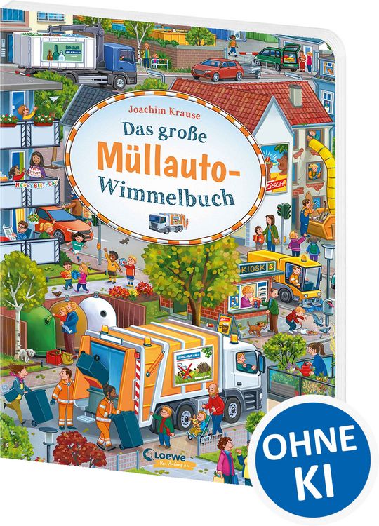 Produktbild: Das gro&szlig;e M&uuml;llauto-Wimmelbuch