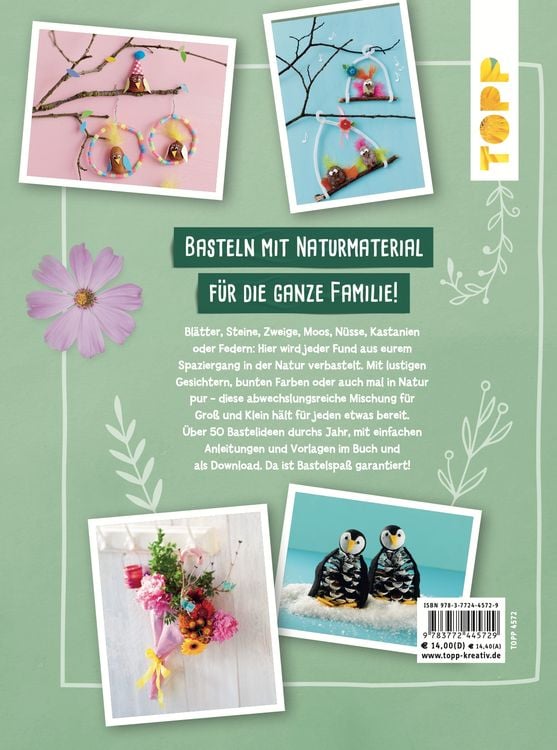Produktbild: Familienbastelbuch Natur
