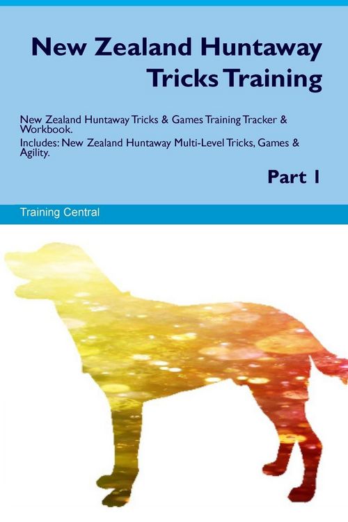 Produktbild: New Zealand Huntaway Tricks Training. New Zealand Huntaway Tricks & Games Training Tracker & Workbook. Includes