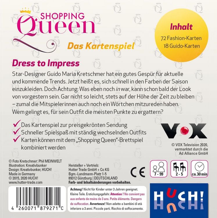 Produktbild: Shopping Queen - Das Kartenspiel