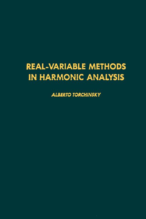 Produktbild: Real-variable Methods in Harmonic Analysis